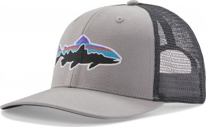 Patagonia Fitz Roy Trout Trucker Hat, SGRY