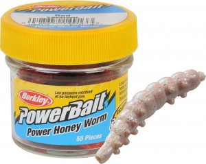 Berkley PowerBait Honey Worm -Bienenmade 