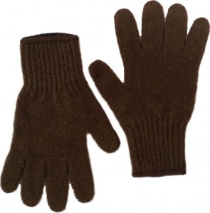 Bison Handschuhe, full fingered Gr. L, Brown