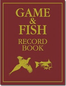 Buch Game & Fish Record Book